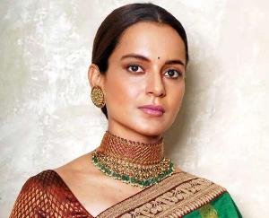 Rajgarh: NSUI staged a sit-in protest on the statement of Kangana Ranaut