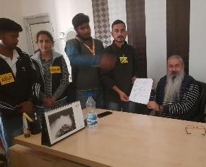 Dehra: Akhil Bharatiya Vidyarthi Parishad raised voice for the arrangement of hostel