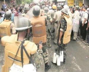 In West Bengal, a case of vandalism with the idols of Hindu deities came to the fore, police engaged in investigation