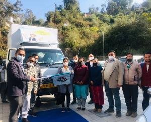 Solan: Campaigning and awareness vehicle was dispatched for voter awareness