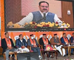 Shimla: BJP national president filled new enthusiasm in the organization, how the organization would progress in the election year