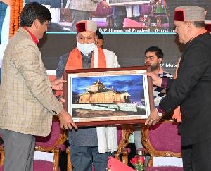 Shimla: BJP's aim is not to enjoy power, but to serve poor people - Prem Kumar Dhumal