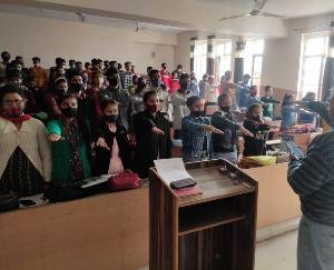 Indora: Constitution Day celebrated in Government College