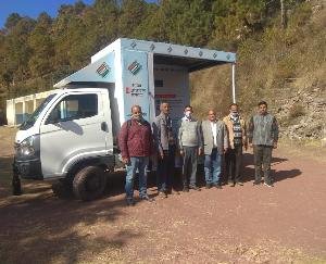 Solan: Assistant Electoral Registration Officer flagged off voter awareness vehicle