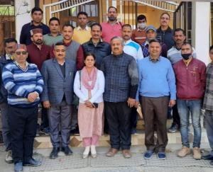Darlaghat: Himachal Pradesh Teachers Federation organizes a general meeting at Darlaghat
