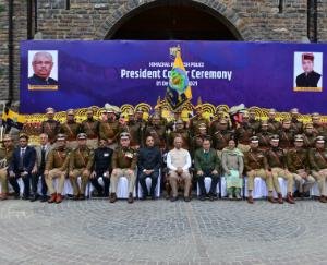 Shimla: Himachal Pradesh Police honored with President's Color Award