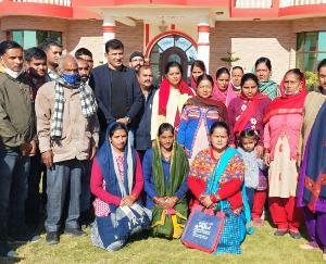 Delegation met MLA Prakash Rana regarding the problems of Gram Panchayat Matru