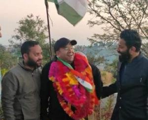 Mohit Shastri became the Vice President of Youth Congress from Hamirpur Assembly Constituency