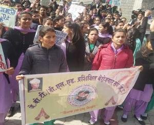JBT unemployed union warns the government, says if the demands are not met, there will be a fierce movement in Shimla