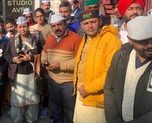 Kunihar: Jeetram became the president of Aam Aadmi Party Arki