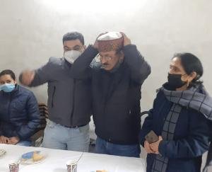 Kangra: Retired Principal Hoshiar Singh Bharti organized the program