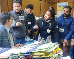 NSUI adamant on re-advertising the appointments of university teachers and non-teachers