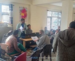 E-shram card made in Common Service Center in Kalbog Panchayat