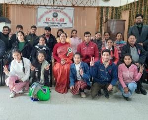 जयसिंहपुर: जयसिंहपुर कॉलेज में इन्होंने ली अध्यक्ष व उपाध्यक्ष पद की शपथ