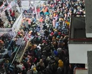 Stampede at Mata Vaishno Devi Bhawan on New Year's Eve in Jammu and Kashmir, 12 people died