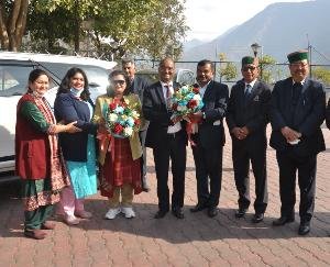 रामपुर : एसजेवीएनएल के सीएमडी नंदलाल शर्मा ने किया रामपुर और झाकड़ी हाइड्रो पावर स्टेशन का किया दौरा 