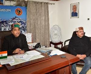 शिमला : मुख्यमंत्री ने हिमाचली प्रवासी ग्लोबल एसोसिएशन को किया सम्बोधित