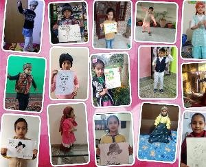 ज्वालामुखी : डीएवी भड़ोली स्कूल के छात्रों ने एक्टिविटी डे पर लिया ऑनलाइन विभिन्न गतिविधियों में भाग