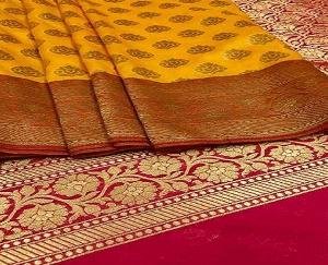 Banarasi saris made of silk made in Himachal