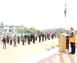Solan: 73rd Republic Day celebrated in Nauni University