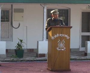 धर्मपुर : केन्द्रीय रिजर्व पुलिस बल द्वारा हर्षोउल्लास के साथ मनाया गया 73वां गणतंत्र दिवस