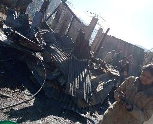 Massive fire at two places in Shimla, condition of 1 person critical