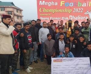 Sai Club became the winner of Kangra Mega Football Championship