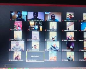 400 participants of the state participated in the program through zoom meeting