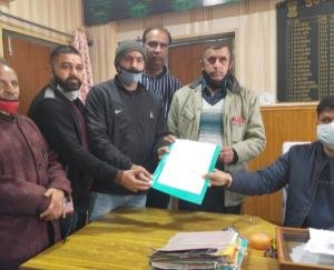 Dehra: Devbhoomi Kshatriya organization submitted memorandum to SDM Dehra