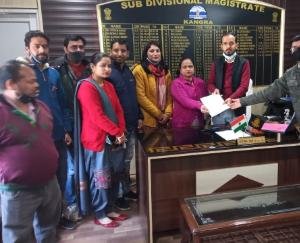 Kangra: Demand letter sent to Chief Minister Jai Ram Thakur
