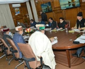 Shimla: Cabinet meeting started under the chairmanship of Chief Minister Jai Ram Thakur.