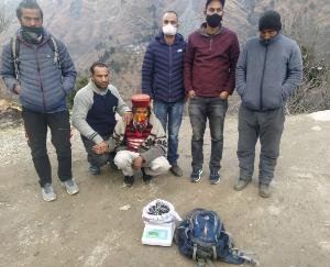 Kullu: 1.354 kg charas caught from boy