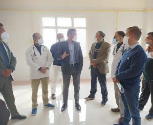 Palampur: Accelerate the construction work of the hospital building - Nipun Jindal