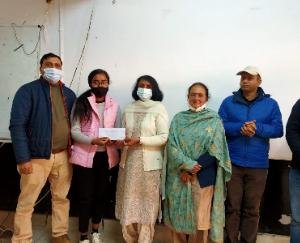 Organized various competitions on road safety in Jogindernagar College