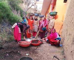 Mahila Mandal Simmu launched cleanliness campaign