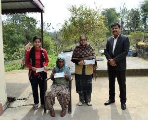 Financial assistance given to the dependents of the sacrificed hero