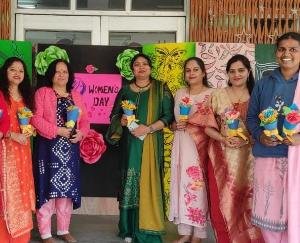 International Women's Day celebrated in Kendriya Vidyalaya Naleti