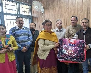 Director Technical Education honored women employees on International Women's Day