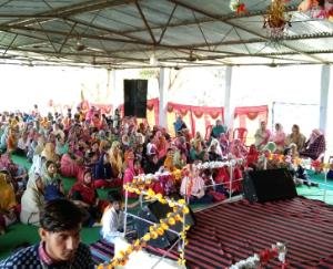 3-day Bhagwat Katha Havan and recitation came in the Math of Panchayat Palakh