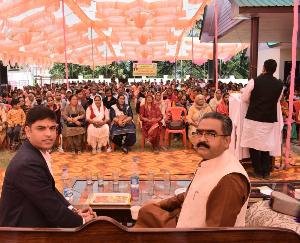 Bikram Thakur inaugurated the Forest Department rest house at Dadasiba