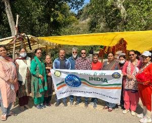 Rotary Club and Inner Wheel Club Kangra launched the cleanliness drive