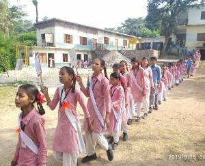 राजकीय उच्च विद्यालय कशलोग में राष्ट्रीय शिक्षा दिवस की धूम