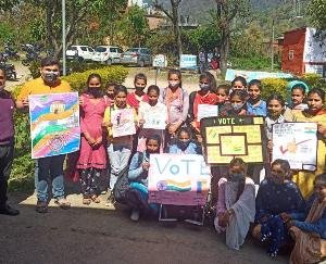 Voter awareness campaign launched in Jwalaji, Government College