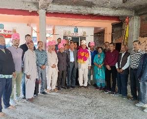 Jaisinghpur: Gandad Holi fair started with flag worship