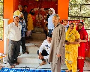 Valmiki Mandir Committee Lambagaon expressed gratitude