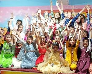 Holi celebrated with pomp in Sai International School