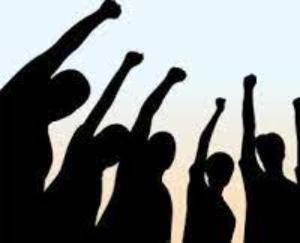 Slogans of Aam Aadmi Party Zindabad raised in Congress program