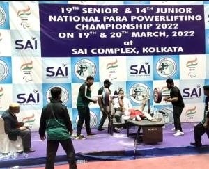 Satbir Singh of Moin secured 5th rank in National Para Power Lifting Competition
