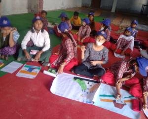 Remembered martyrs in Bharmad school, paid tribute