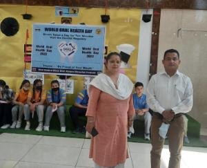 District level World Oral Day celebrated at GD Goenka School Dharamsala